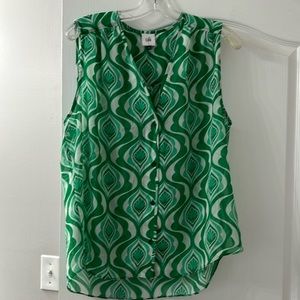 Cabi Spring 2023 sleeveless blouse